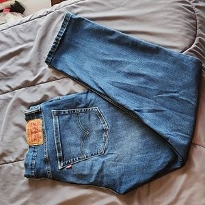 Men's Levi Strauss blue jeans